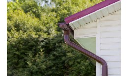 Соединитель желоба Grand Line 125 мм RAL 3005 красное вино