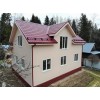 Металлочерепица классик 0,5 Satin RAL 3005 красное вино