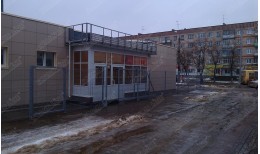 Крепление Скоба и болт М6х85 RAL 7040