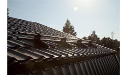 Снегозадержатель NEW трубчатый Grand Line RAL 7004 1м