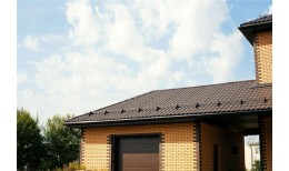 Снегозадержатель NEW трубчатый Grand Line RAL 3003 3м