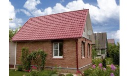 Тройник трубы Grand Line,90 мм RAL 3005 красное вино