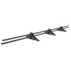 Снегозадержатель для фальцевой кровли Grand Line RAL 7024 3м