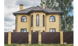 Кронштейн трубы Grand Line на дерево 100мм RAL 8017 шоколад