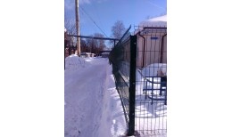 Крепление Скоба и винт М6х30 RAL 6005