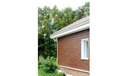 Кронштейн трубы Grand Line на кирпич 100мм RAL 9003 сигнальный белый