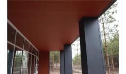 Вертикаль 0,2 prof 0,45 Drap с пленкой RAL 8004 терракота