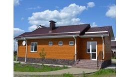 ЭкоБрус 0,345 Gofr 0,45 PE с пленкой RAL 8004 терракота