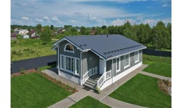 ЭкоБрус 0,345 0,45 PE с пленкой RAL 7004 сигнальный серый