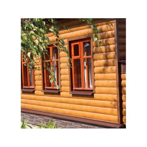 Блок-хаус new Grand Line 0,45 Print Elite с пленкой Cherry Wood TwinColor