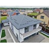 Металлочерепица квинта плюс 0,5 Rooftop Бархат RAL 7024 мокрый асфальт