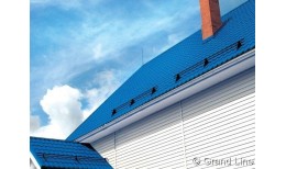 Снегозадержатель трубчатый для фальцевой кровли Optima RAL 9006 1м