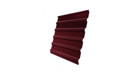 Профнастил C20B Дачный PE RAL 3005 красное вино