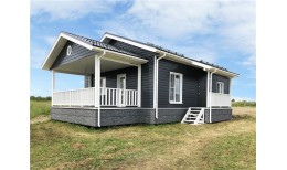 ЭкоБрус 0,345 0,5 Satin RAL 7024 мокрый асфальт