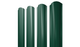 Штакетник Полукруглый Slim фигурный 0,45 PE-Double RAL 6005 зеленый мох