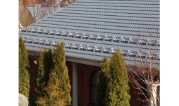 Кронштейн универсальный Grand Line для фальцевой кровли RAL 9006