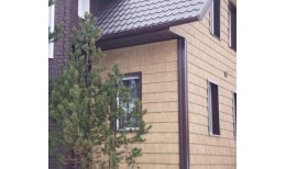 Панель фасадная Grand Line "ЯФАСАД" Сибирская дранка железо