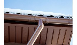 Колено трубы 45 град. ПВХ Grand Line коричневое (RR 32)