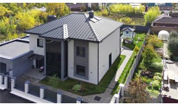 Кликфальц Grand Line 0,5 Satin Matt с пленкой на замках RAL 7024 мокрый асфальт