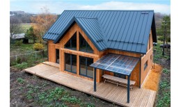 Кликфальц Grand Line 0,5 Satin Matt с пленкой на замках RAL 7024 мокрый асфальт