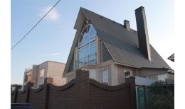 Металлочерепица классик 0,5 Satin Matt RAL 7024 мокрый асфальт