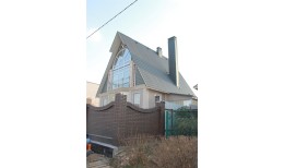 Металлочерепица классик 0,5 Satin Matt RAL 7024 мокрый асфальт