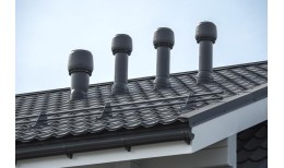 Металлочерепица классик Grand Line 0,5 PurLite Matt RAL 7024 мокрый асфальт