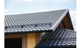 Металлочерепица кредо Grand Line 0,5 PurLite Matt RAL 9005 черный