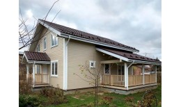 Металлочерепица кредо Grand Line 0,5 PurLite Matt RAL 8017 шоколад