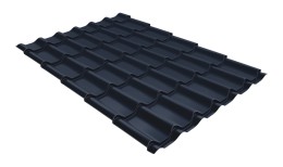 Профиль волновой классик 0,45 Drap RAL 7024 мокрый асфальт