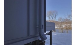 Заглушка левая Vortex Matt 127мм RAL 7024