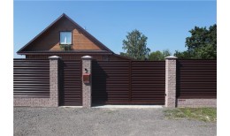 Шаблон для монтажа ламелей ограждения Milan