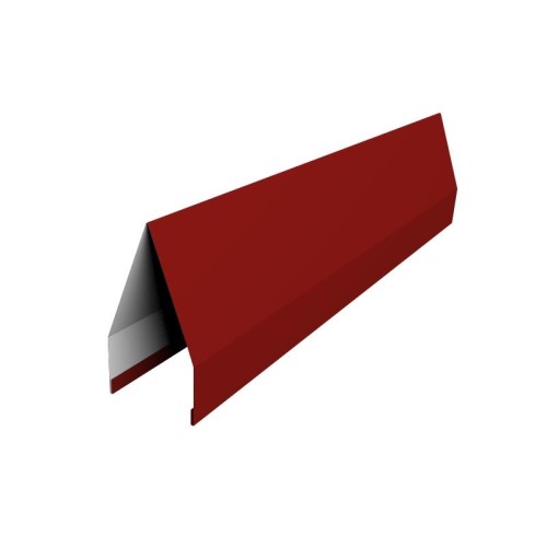 Ламель жалюзи Tokyo 0,45 PE с пленкой RAL 3011 коричнево-красный