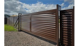 Ламель жалюзи Tokyo 0,45 PE-Double с пленкой RAL 8017 шоколад