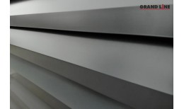 Нащельник (для калиток и ворот) 25х35 жалюзи Milan, Tokyo, Palermo 0,7 PE с пленкой RAL 7024 мокрый асфальт (L1,68)