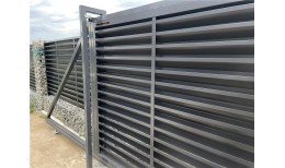 Ламель жалюзи Milan new 0,45 PE-Double с пленкой RAL 7024 мокрый асфальт