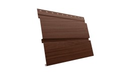 Квадро брус 0,45 Print Elite с пленкой Choco Wood TwinColor