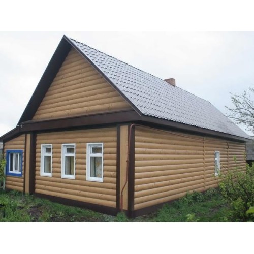 Блок-хаус new Grand Line 0,45 Print Elite с пленкой Nordic Wood TwinColor