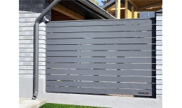Ламель лицевая 150 жалюзи Texas 0,5 Satin Matt с пленкой RAL 7024 мокрый асфальт