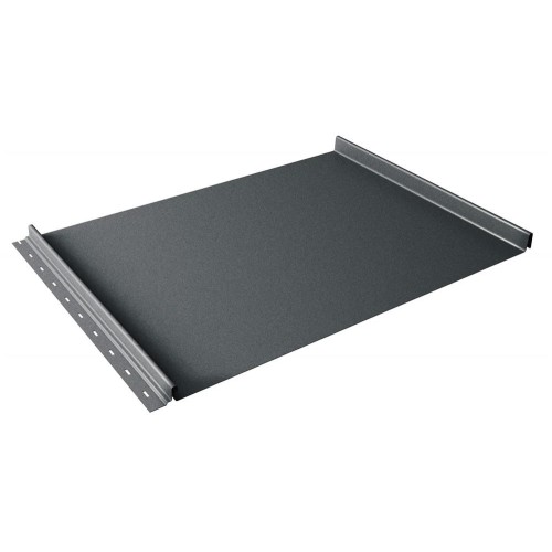 Кликфальц Grand Line 0,45 Drap TX с пленкой на замках RAL 7016 антрацитово-серый