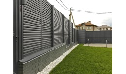 Ламель жалюзи Tokyo 0,45 Drap с пленкой RAL 7024 мокрый асфальт