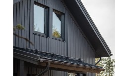 Кликфальц Pro Line Grand Line 0,5 Rooftop Бархат с пленкой на замках RAL 7024 мокрый асфальт