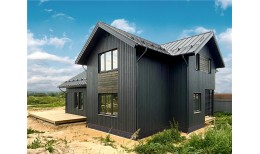 Кликфальц Pro Line Grand Line 0,5 Satin Matt с пленкой на замках RAL 7024 мокрый асфальт