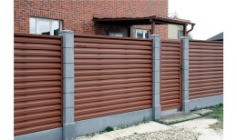 Ламель жалюзи Milan new 0,5 Satin Matt с пленкой RAL 8004 терракота