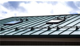 Кликфальц Pro Line Grand Line 0,45 Drap с пленкой на замках RAL 6005 зеленый мох