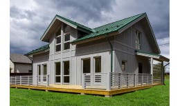 Кликфальц Pro Line Grand Line 0,45 Drap с пленкой на замках RAL 6005 зеленый мох