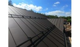 Кликфальц Pro Grand Line 0,5 Rooftop Бархат с пленкой на замках RR 32 темно-коричневый