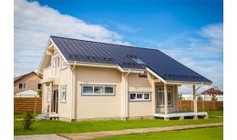 Кликфальц Grand Line 0,45 Drap ST с пленкой на замках RAL 7024 мокрый асфальт