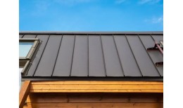 Кликфальц mini Grand Line 0,5 Rooftop Бархат с пленкой на замках RAL 9005 черный