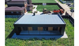 Вертикаль 0,2 line 0,5 Satin Matt с пленкой RAL 9005 черный